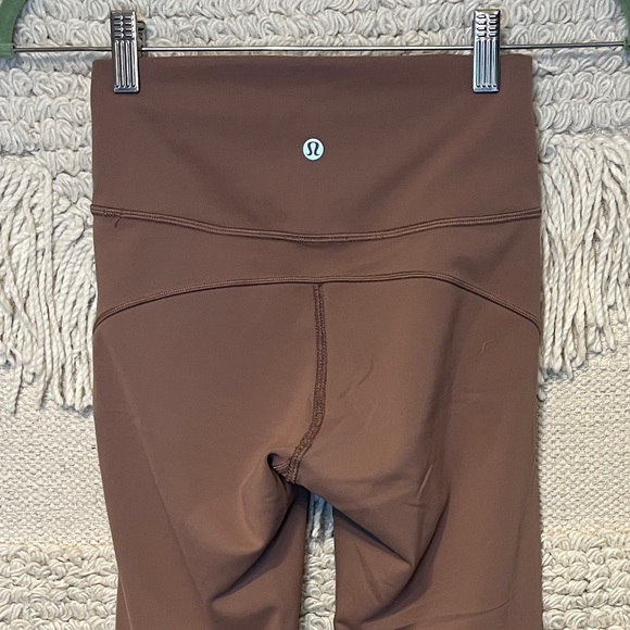 LULULEMON antique bark In Movement 7/8 Tight Everlux 25" leggings 4 - Picture 6 of 9